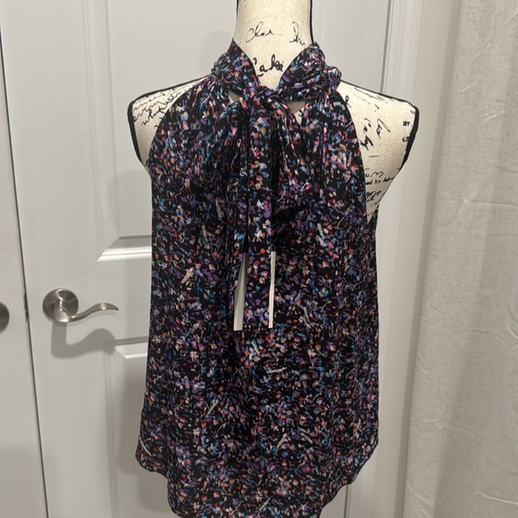 Joie Floral Halter Neck Top - Picture 3 of 6